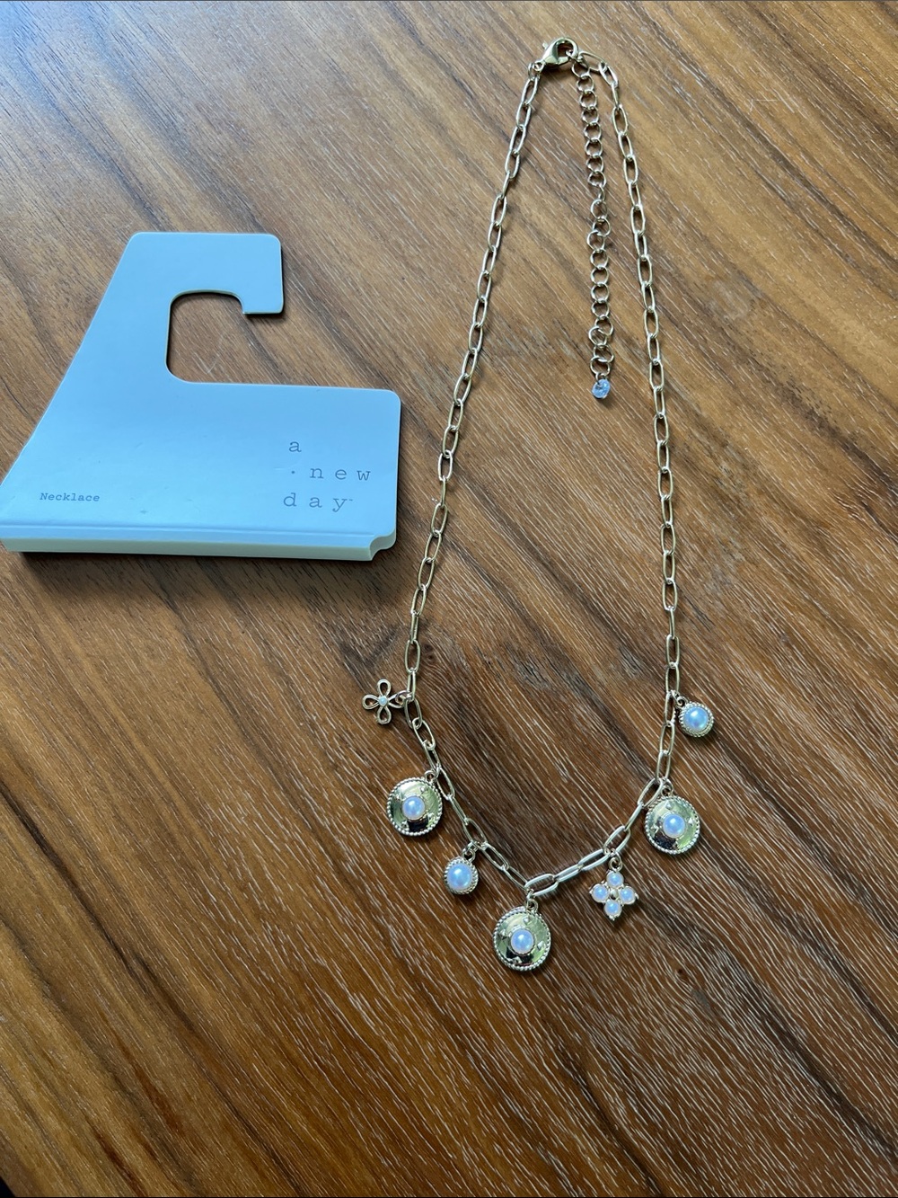 Gold Charm Necklace